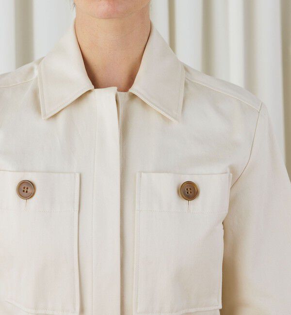 DES PRES「コットンサテン ジャンプスーツ」|オールインワン|