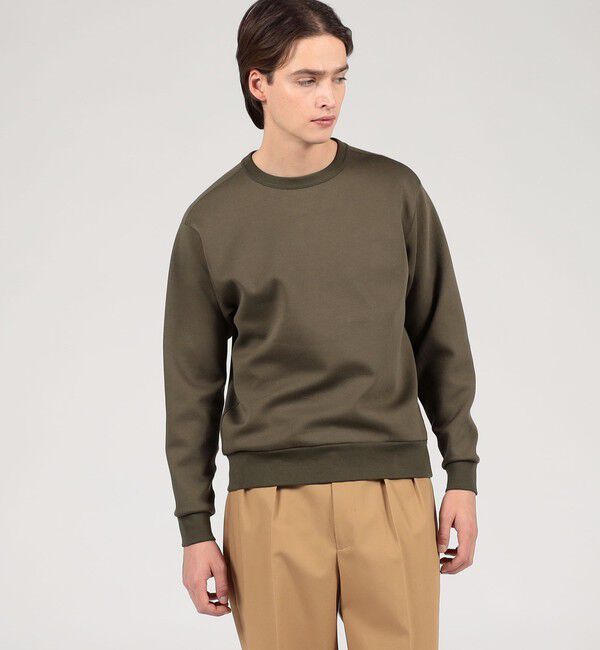 TOMORROWLAND MENS「スビンコットン ダンボール クルーネックスウェット」|スウェット・ジャージ|