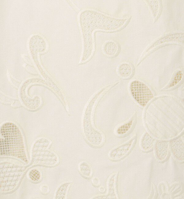 DES PRES「カットワークエンブロイダリー ワイドパンツ」|その他|