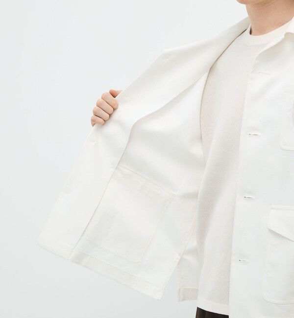 CABaN「CABaN コットン カバーオールジャケット」|ブルゾン・スタジャン|