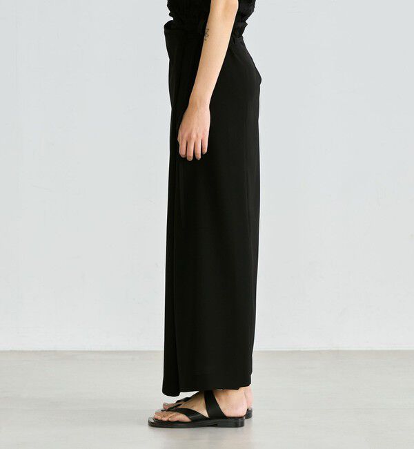 Edition「スパンギャバ ラップスカート」|スカート|