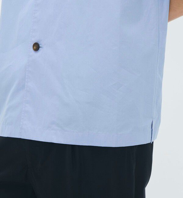 CABaN「CABaN シャトルポプリン 2-wayオープンカラーシャツ」|シャツ・ブラウス|