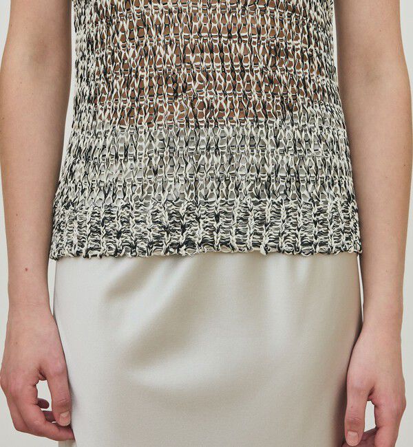 DES PRES「 ペーパーテープヤーン　タンクトップ」|ニット・セーター|