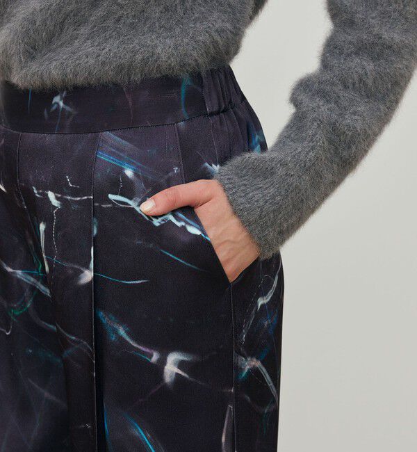 DES PRES「ネオンプリント タックワイドパンツ」|その他|