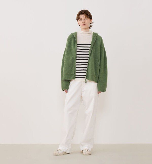 GALERIE VIE「オーストラリアンラムズウール ジップアップブルゾン」|ブルゾン・スタジャン|