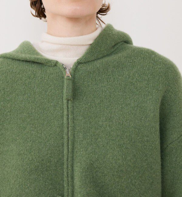 GALERIE VIE「オーストラリアンラムズウール ジップアップブルゾン」|ブルゾン・スタジャン|