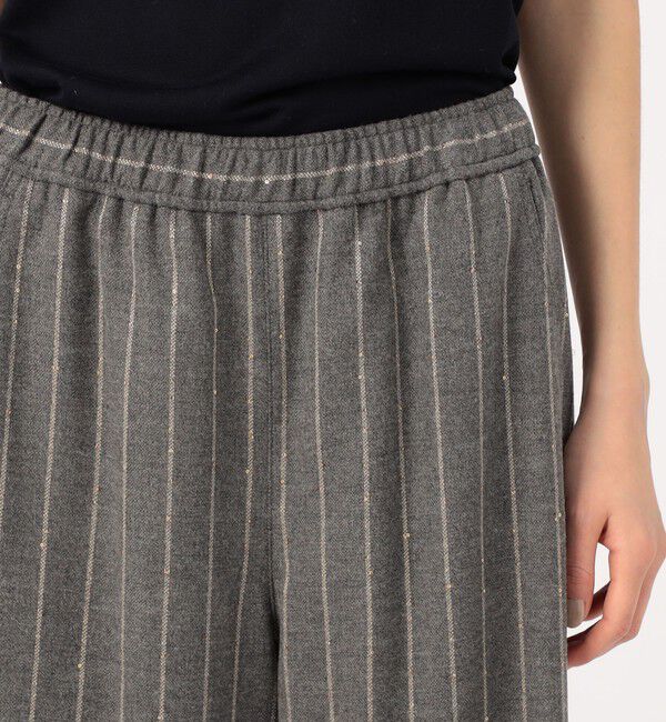 GALERIE VIE「ノーブルフラノ イージーストレートパンツ」|その他|