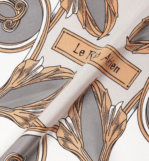 TOMORROWLAND GOODS「【別注】manipuri BALLOON シルクスカーフ」|バンダナ・スカーフ|