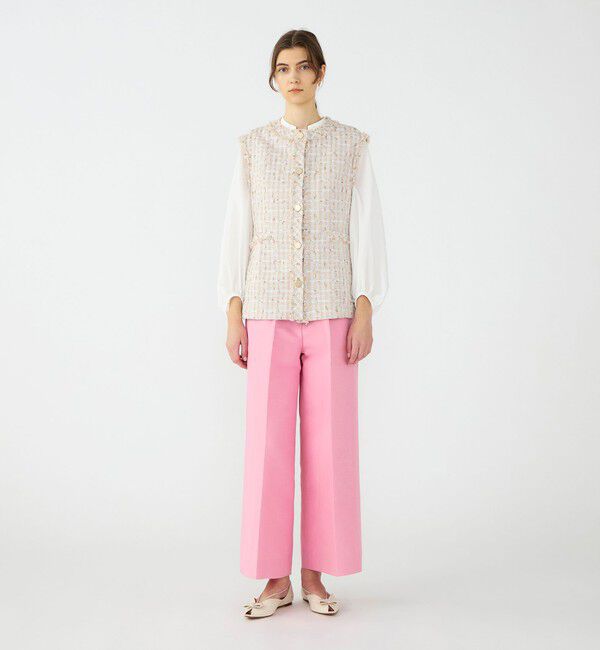 Ballsey「Mille-feuille クルーネックジレ」|ベスト・ジレ|