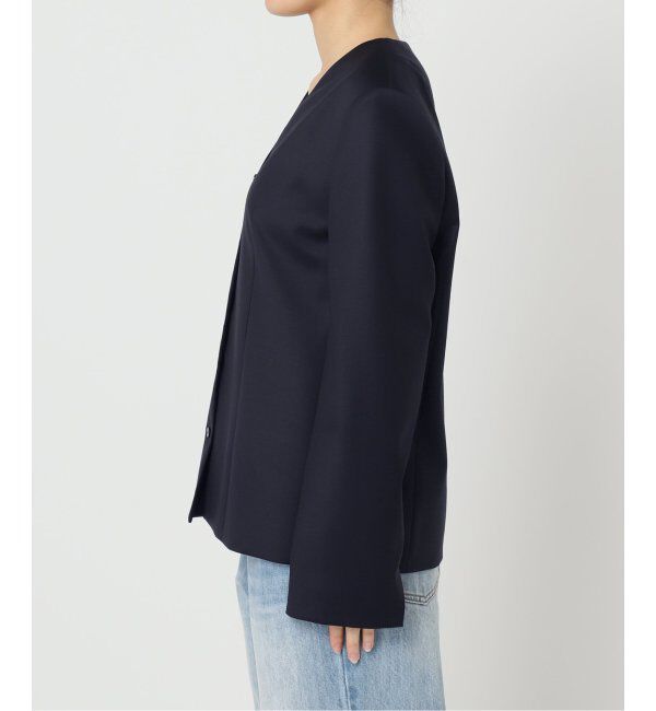 Plage「WO SE SH ジャケット」|ノーカラージャケット|