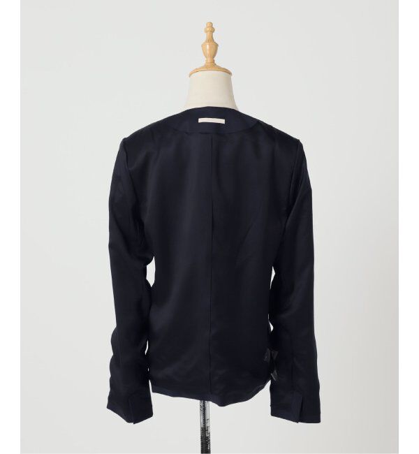 Plage「WO SE SH ジャケット」|ノーカラージャケット|