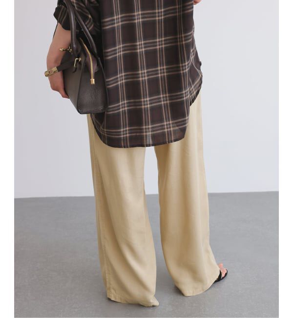 SLOBE IENA「《セットアップ対応可》製品染めイージーパンツ」|その他|