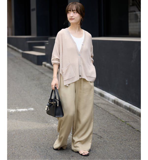 SLOBE IENA「《セットアップ対応可》製品染めイージーパンツ」|その他|