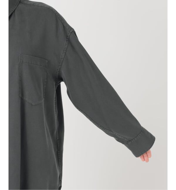 SLOBE IENA「《セットアップ対応可》製品染めシャツ」|シャツ・ブラウス|