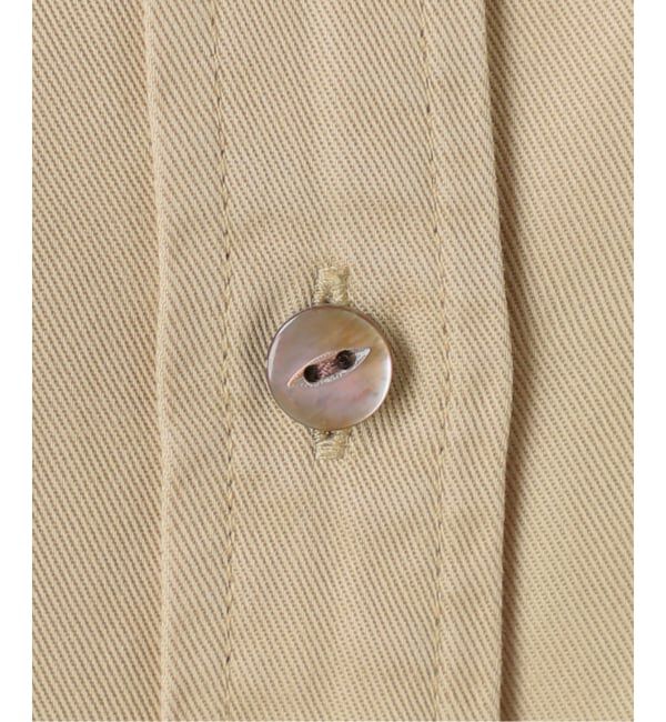 SLOBE IENA「《セットアップ対応可》製品染めシャツ」|シャツ・ブラウス|