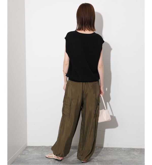 SLOBE IENA「《WEB限定/追加》総針Vネック ニットベスト」|ベスト・ジレ|