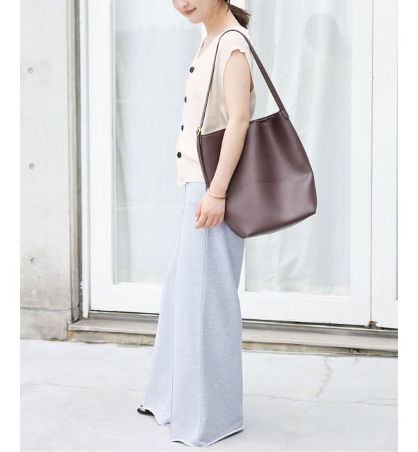 SLOBE IENA「《WEB限定/追加》総針Vネック ニットベスト」|ベスト・ジレ|