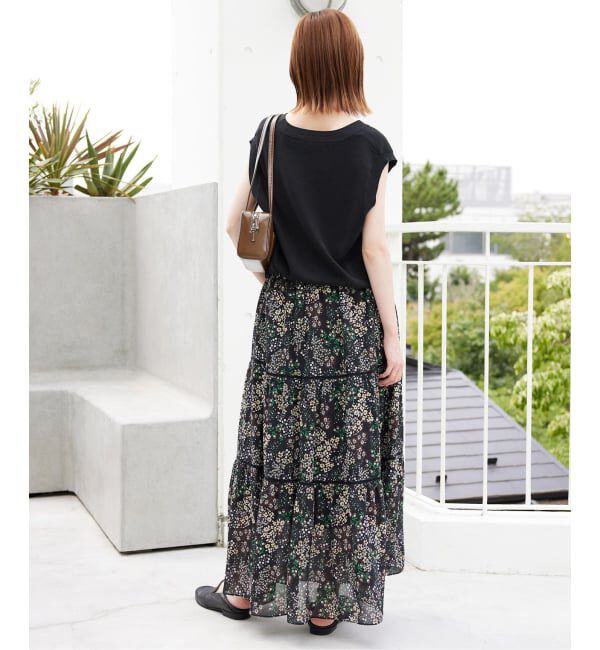 SLOBE IENA「《WEB限定/追加》総針Vネック ニットベスト」|ベスト・ジレ|