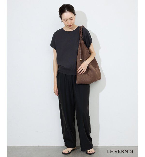 SLOBE IENA「《WEB限定/追加》LE VERNIS パラコードハンドルメッシュバック 235-211505」|ショルダー・メッセンジャー|