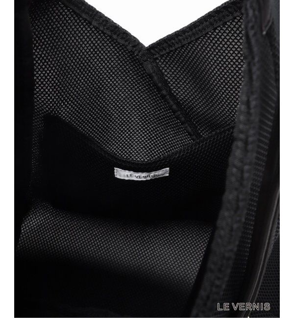 SLOBE IENA「《WEB限定/追加》LE VERNIS パラコードハンドルメッシュバック 235-211505」|ショルダー・メッセンジャー|