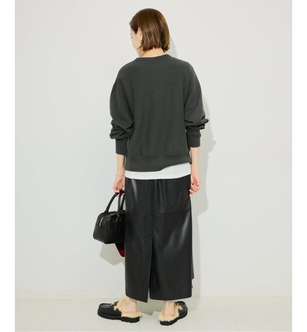 SLOBE IENA「《追加2》Champion/チャンピオン SLOBE別注 無地ガゼットスウェット」|スウェット・ジャージ|