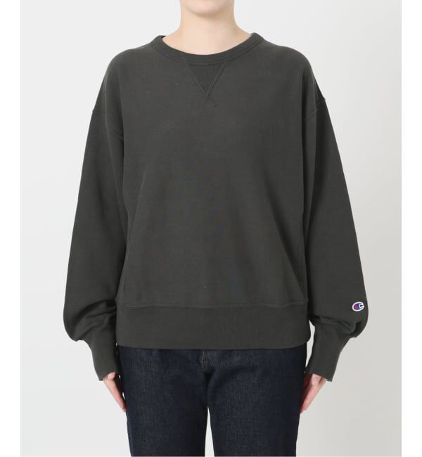 SLOBE IENA「《追加2》Champion/チャンピオン SLOBE別注 無地ガゼットスウェット」|スウェット・ジャージ|