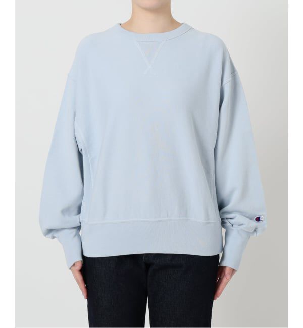 SLOBE IENA「《追加2》Champion/チャンピオン SLOBE別注 無地ガゼットスウェット」|スウェット・ジャージ|