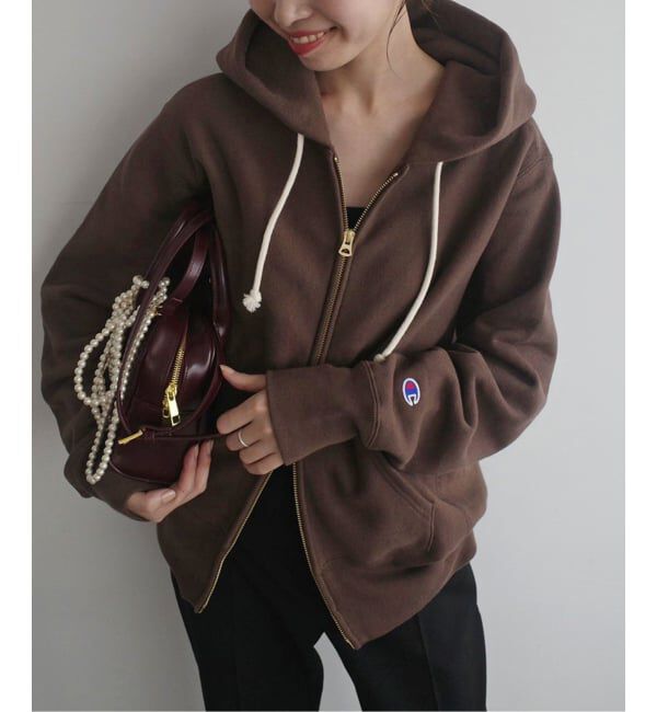 SLOBE IENA「《追加》Champion/チャンピオン SLOBE別注 ダブルジップパーカー」|パーカー|