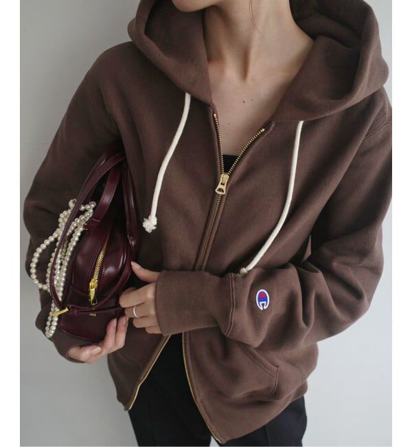 SLOBE IENA「《追加》Champion/チャンピオン SLOBE別注 ダブルジップパーカー」|パーカー|