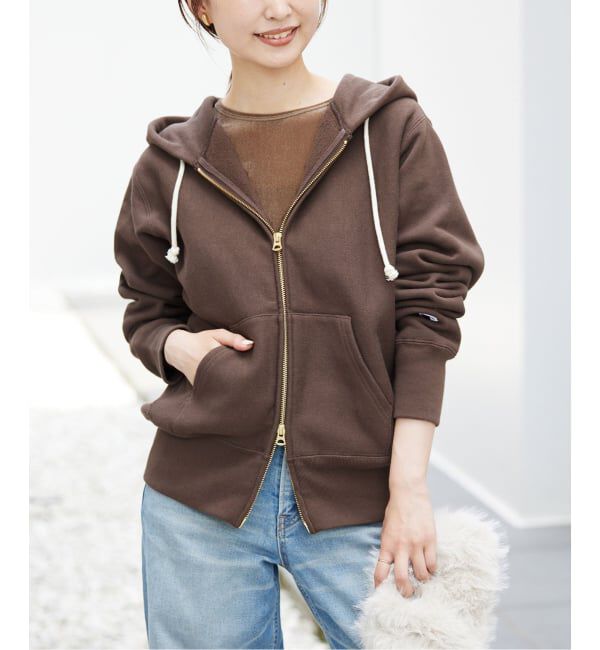 SLOBE IENA「《追加》Champion/チャンピオン SLOBE別注 ダブルジップパーカー」|パーカー|