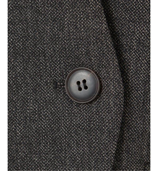 IENA LA BOUCLE「IENA LA BOUCLE メランジウールカラーレスジャケット」|ノーカラージャケット|