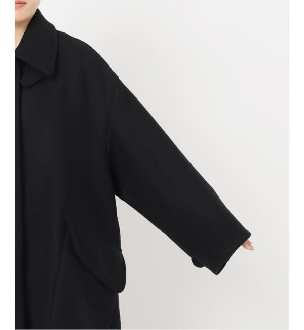 IENA LA BOUCLE「IENA LA BOUCLE ハードメルトンスタンドネックコート」|その他|