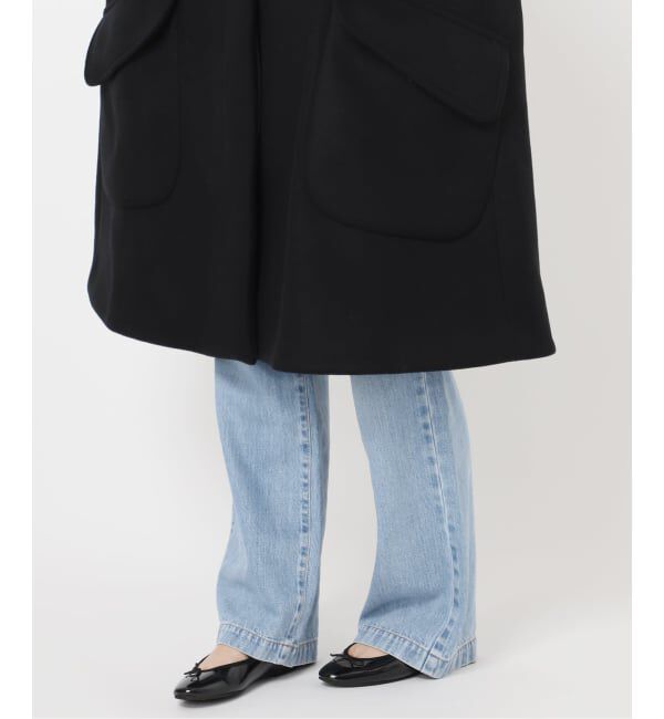 IENA LA BOUCLE「IENA LA BOUCLE ハードメルトンスタンドネックコート」|その他|