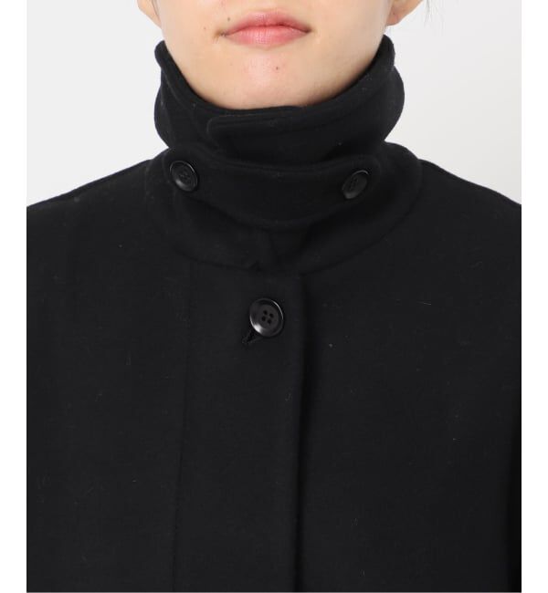 IENA LA BOUCLE「IENA LA BOUCLE ハードメルトンスタンドネックコート」|その他|