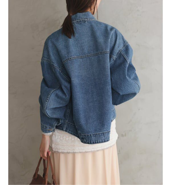 SLOBE IENA「《追加》Levi&rsquo;s/リーバイス SLOBE別注 BALLOON SLEEVE TRACKER デニムジャケット」|デニムジャケット|