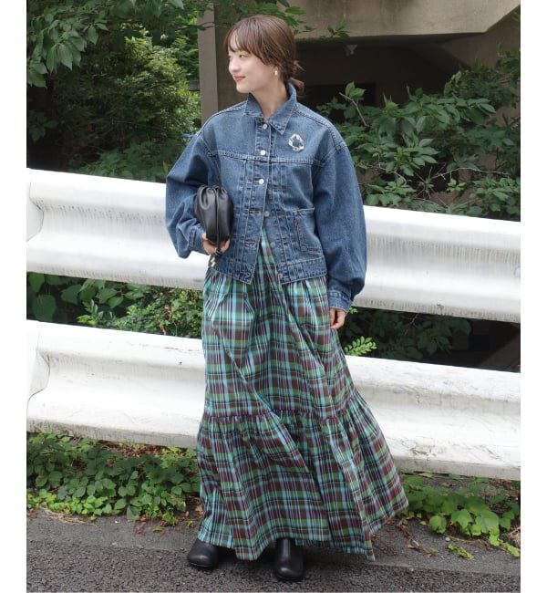 SLOBE IENA「《追加》Levi&rsquo;s/リーバイス SLOBE別注 BALLOON SLEEVE TRACKER デニムジャケット」|デニムジャケット|