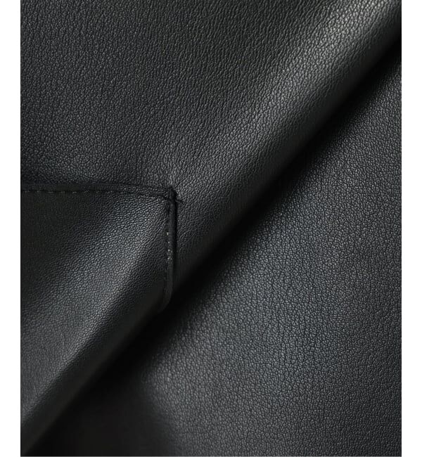 IENA LA BOUCLE「《追加予約》IENA LA BOUCLE SHEEPレザージャケット」|ノーカラージャケット|