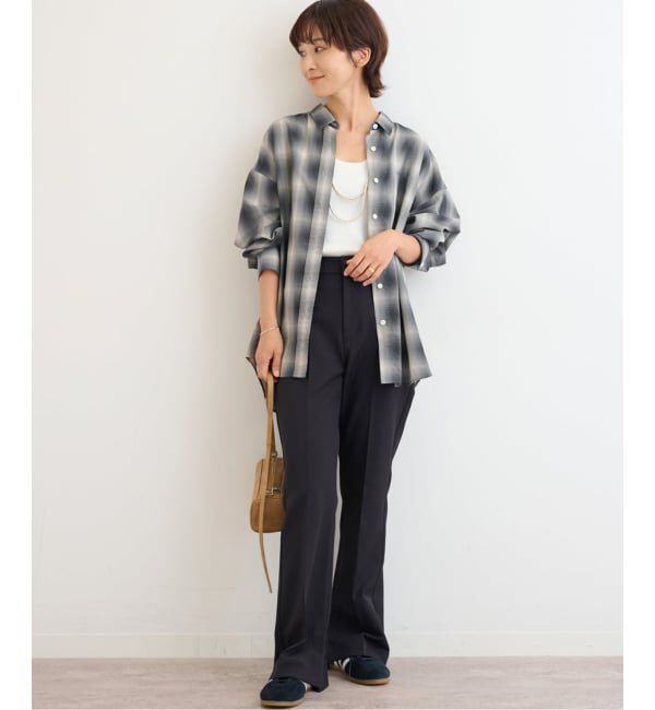 JOURNAL STANDARD relume「オーガニックコットンミックスオンブレチェック」|シャツ・ブラウス|