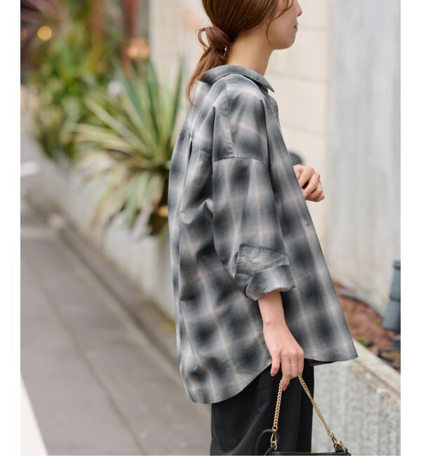 JOURNAL STANDARD relume「オーガニックコットンミックスオンブレチェック」|シャツ・ブラウス|