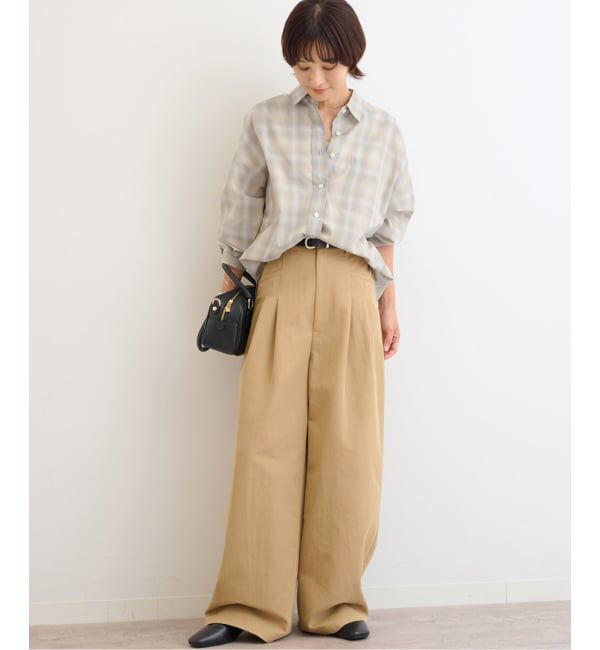 JOURNAL STANDARD relume「オーガニックコットンミックスオンブレチェック」|シャツ・ブラウス|