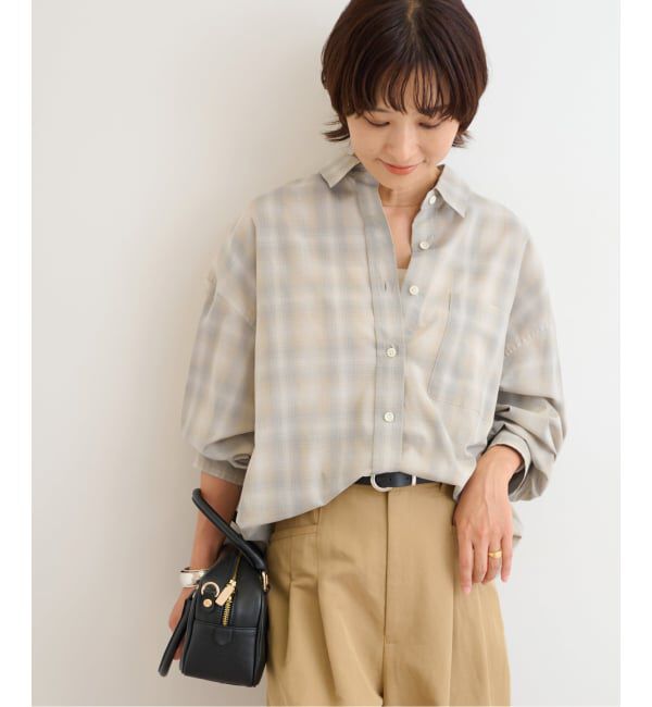 JOURNAL STANDARD relume「オーガニックコットンミックスオンブレチェック」|シャツ・ブラウス|