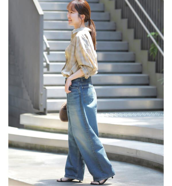 JOURNAL STANDARD relume「オーガニックコットンミックスオンブレチェック」|シャツ・ブラウス|