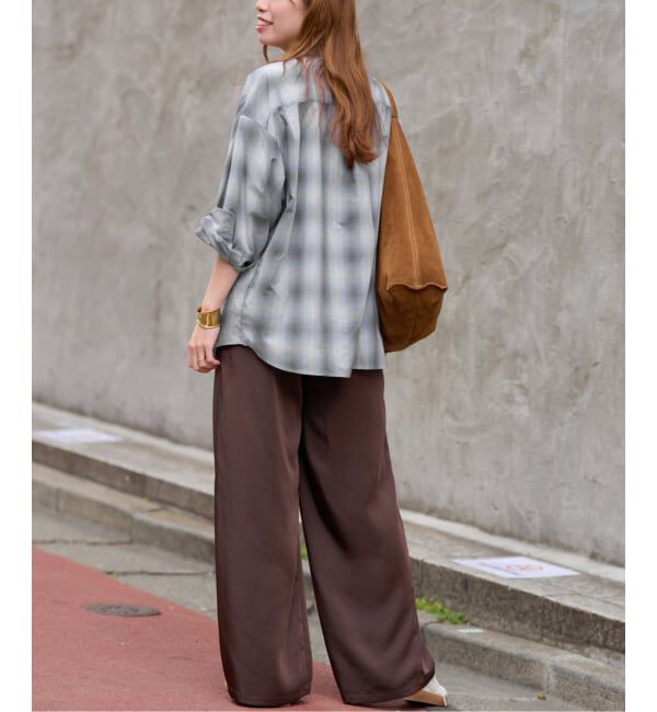 JOURNAL STANDARD relume「オーガニックコットンミックスオンブレチェック」|シャツ・ブラウス|