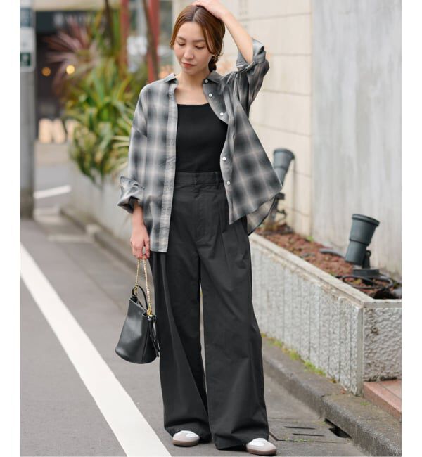 JOURNAL STANDARD relume「オーガニックコットンミックスオンブレチェック」|シャツ・ブラウス|