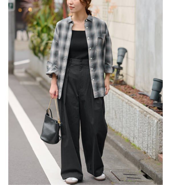 JOURNAL STANDARD relume「オーガニックコットンミックスオンブレチェック」|シャツ・ブラウス|