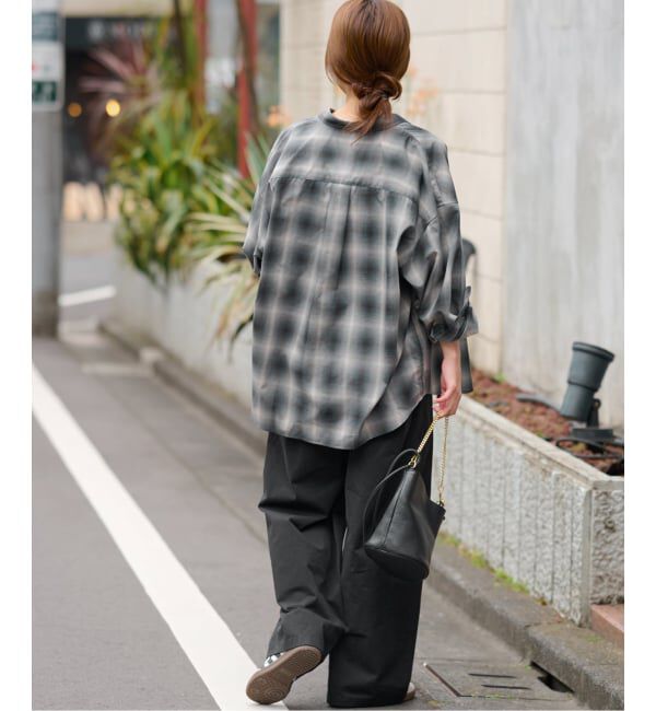 JOURNAL STANDARD relume「オーガニックコットンミックスオンブレチェック」|シャツ・ブラウス|