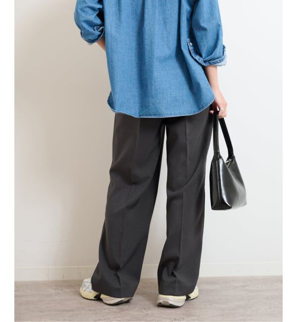 JOURNAL STANDARD relume「《追加7》マットウースフレアタックパンツ」|スラックス|