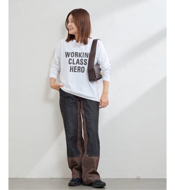 JOURNAL STANDARD「【WORN FREE / ウォーンフリー】プリントロンT」|Tシャツ・カットソー|