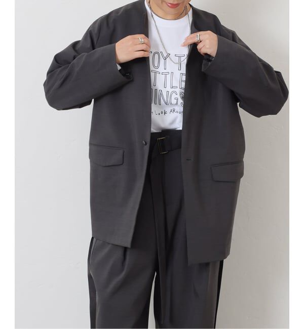 journal standard luxe「【Ginny's 】JK」|ノーカラージャケット|