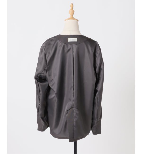 JOURNAL STANDARD relume「ダブルフロントノーカラージャケット」|ノーカラージャケット|